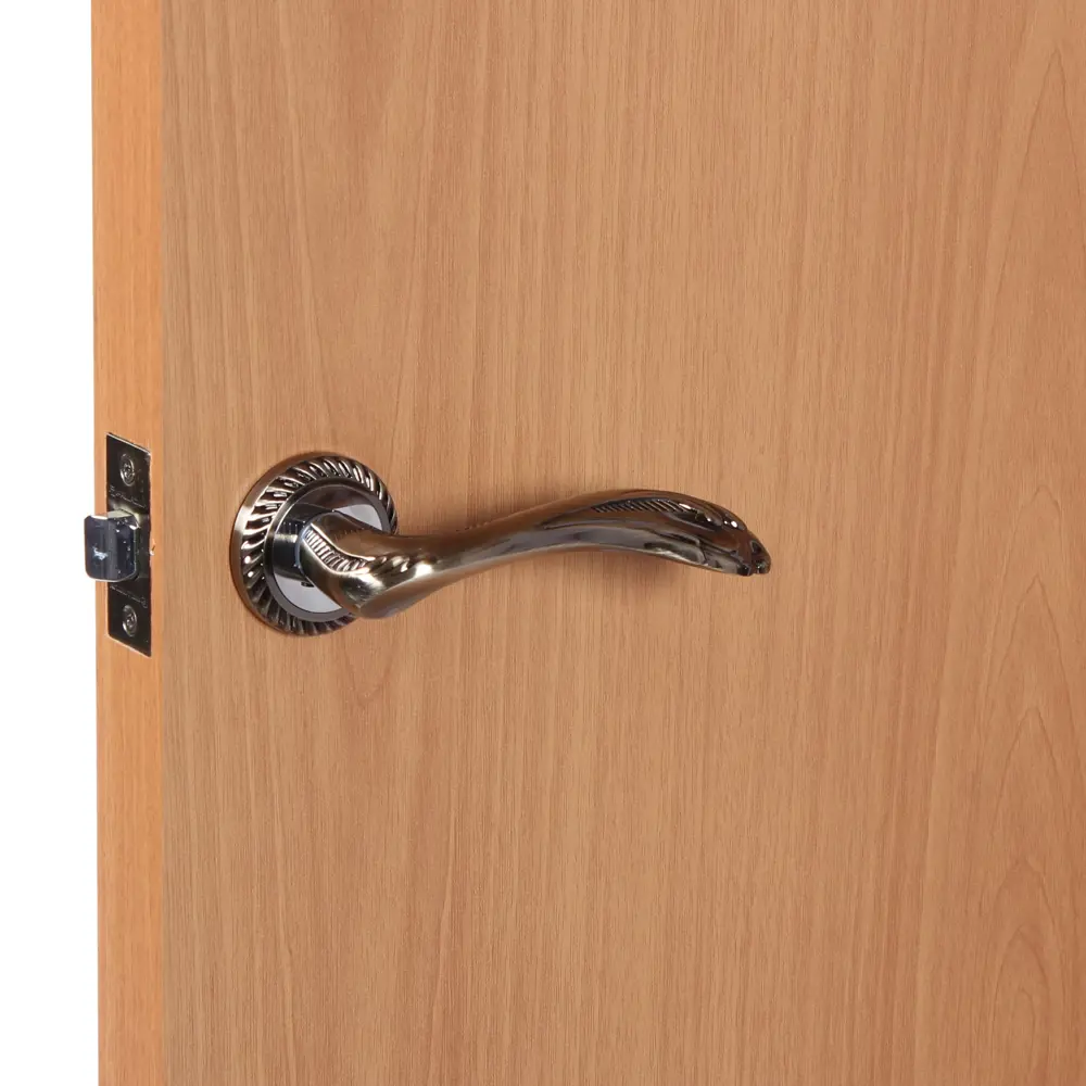 Ручка дверная на розетке Palladium D 307, цвет античная бронза STLM-2026590 - Вид №6