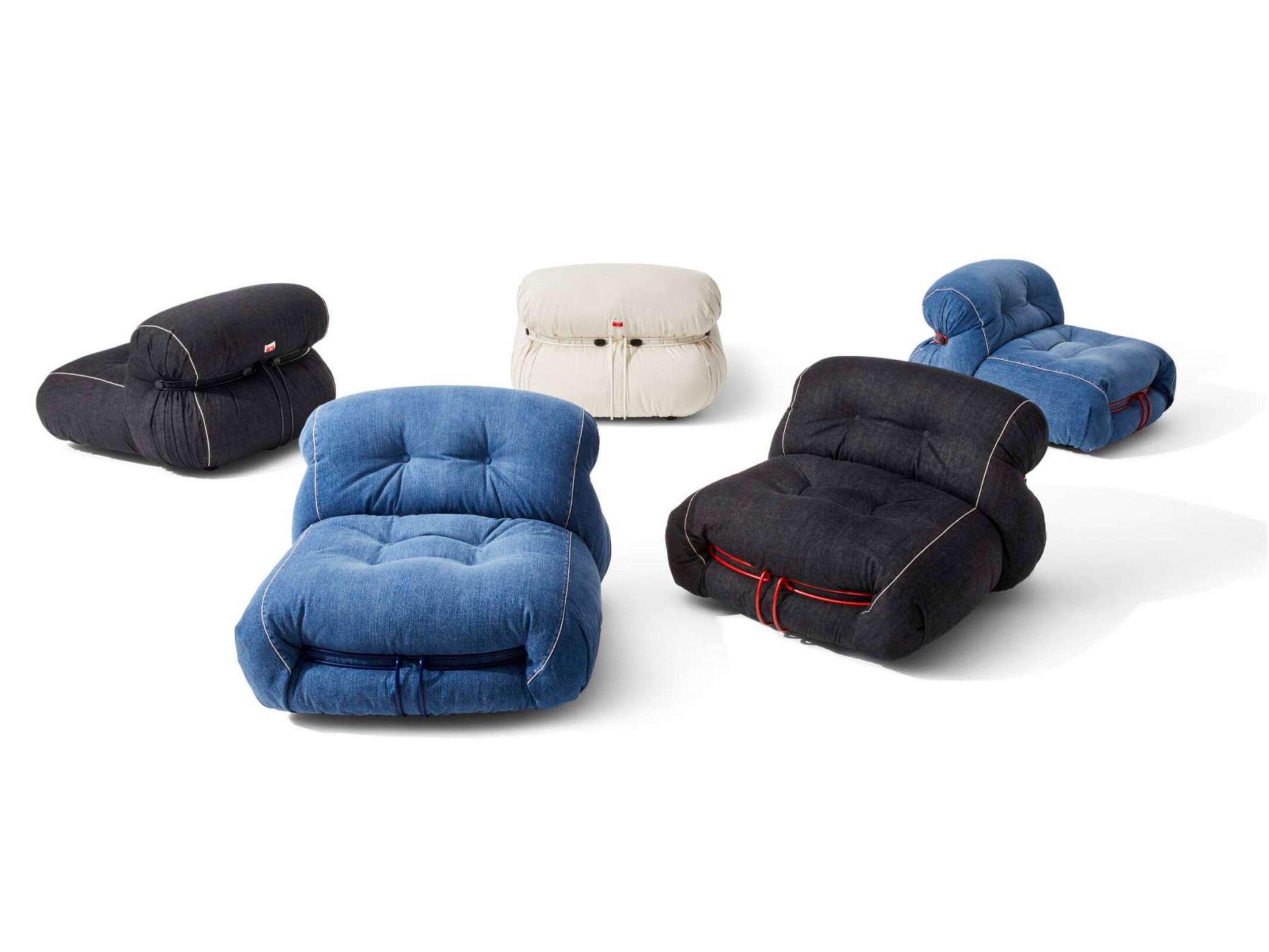 Джинсовое кресло CASSINA Soriana ARCH-00081371 - Вид №5