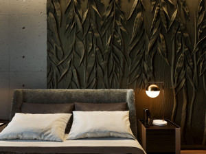 Трехмерная декоративная гипсовая панель