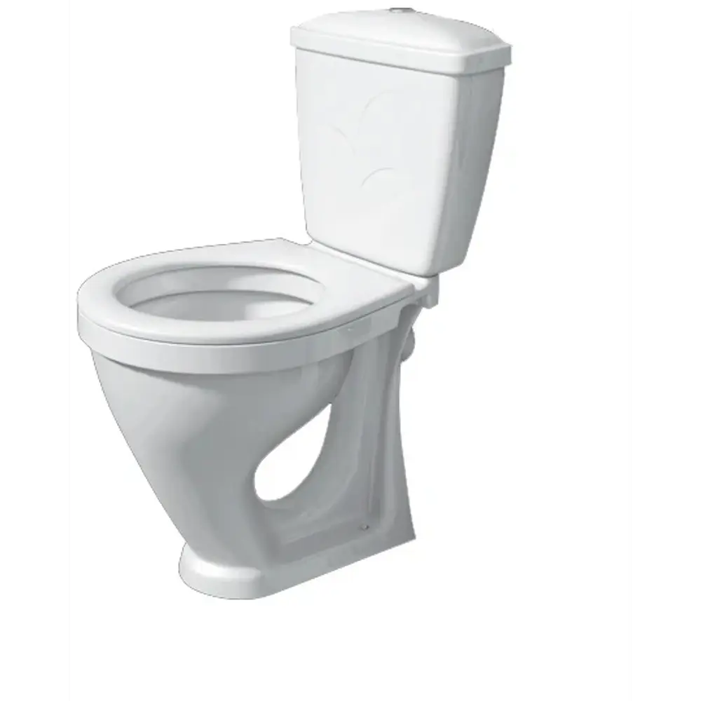 Унитаз-компакт Оскольская керамика Сирень детский цвет белый STLM-2033520