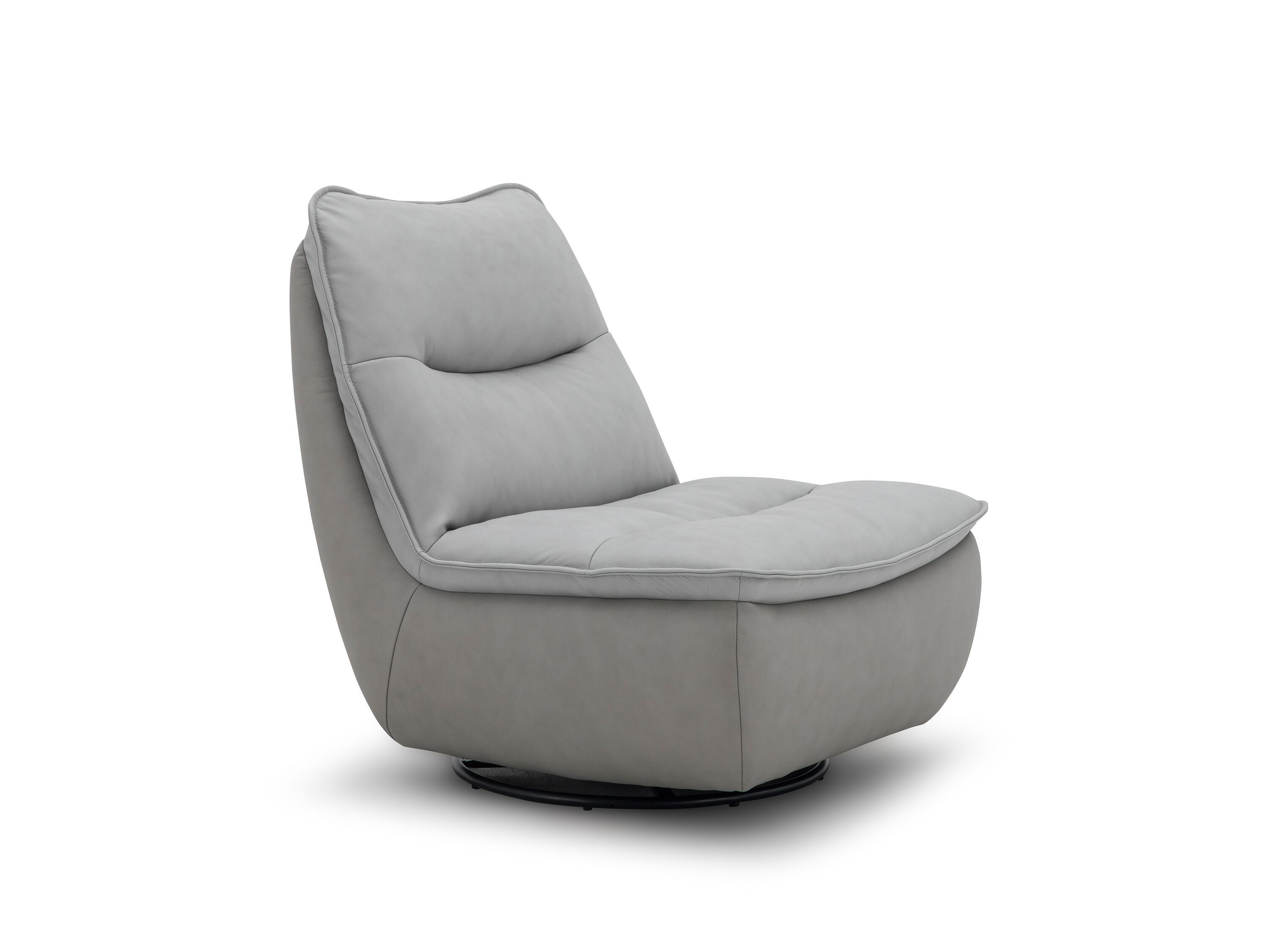 Вращающееся кресло из кожи и ткани CAMPO DE' FIORI CL128 ARCH-00078914 - Вид №6