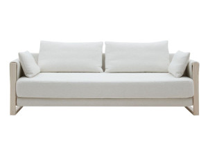 Двуспальный диван-кровать из ткани