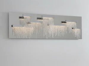 ILFARI Настенный светильник из металла с кристаллами Frozen eyes 10995/10996