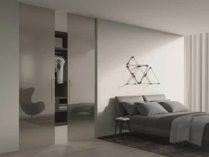 FOA Раздвижная стеклянная дверь с ручкой стивиа Space