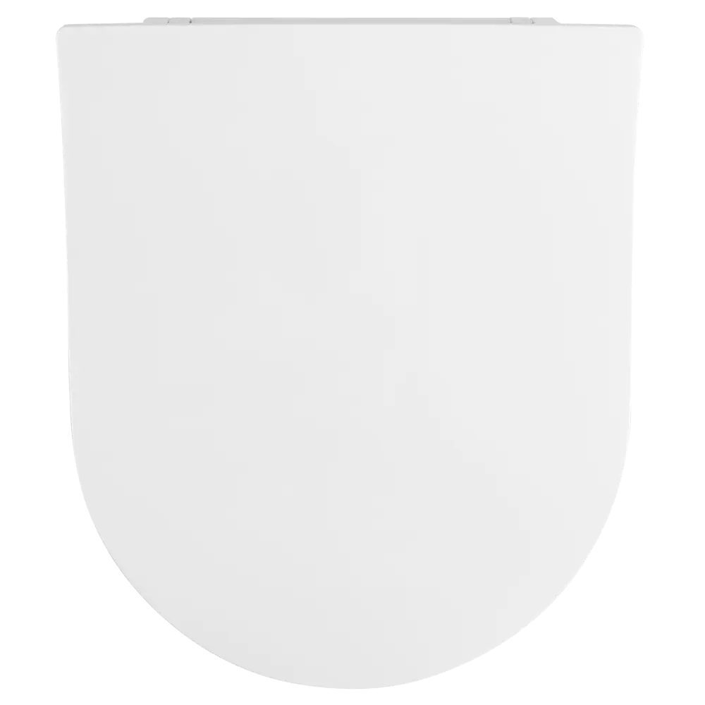Сиденье для унитаза KONSENSA Силла с микролифтом форма круг цвет белый STLM-2199679