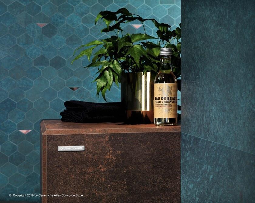 Atlas Concorde Белая плитка для стен с эффектом металла Blaze sun-id-1480586 - Вид №46