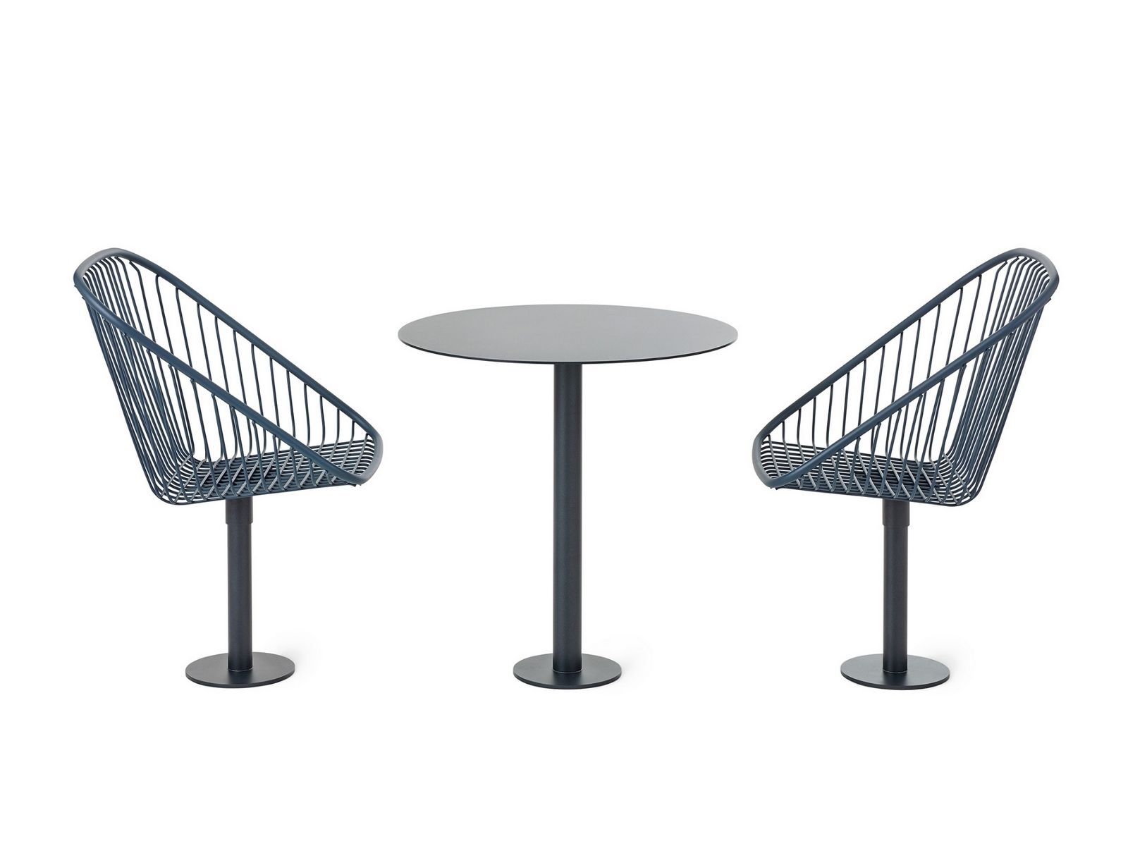 Круглый стол для общественных мест с порошковым покрытием Nola Industrier Korg ARCH-00074230 - Вид №1