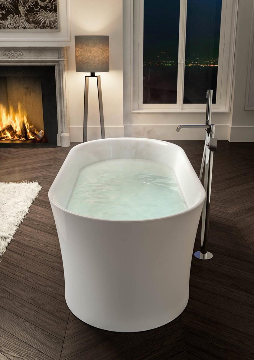 Albatros Отдельностоящая овальная акриловая ванна  01db7nf  - Вид №2