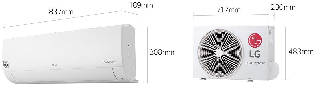 LG Electronics Кондиционер настенный моносплит Dualcool sun-id-1361927 - Вид №2