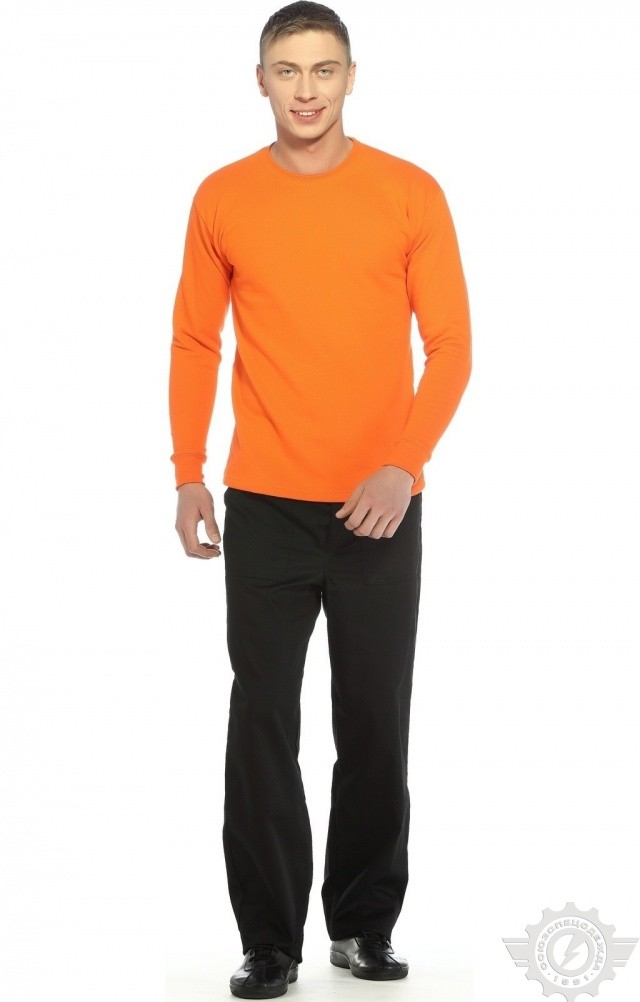 66302 Толстовка оранжевая  Одежда для промоакций  размер M (96) Спецодежда  - Вид №4