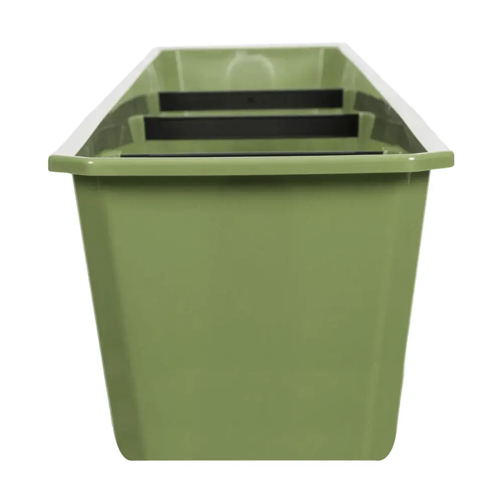 Ящик балконный Ingreen 100 см 18 л зеленый STLM-2139761 - Вид №3