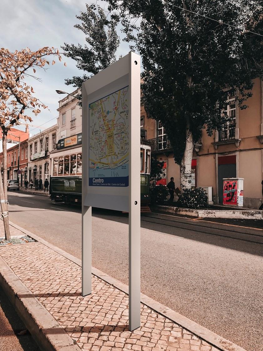 City Design Стальной рекламный щит sun-id-1394684 - Вид №1