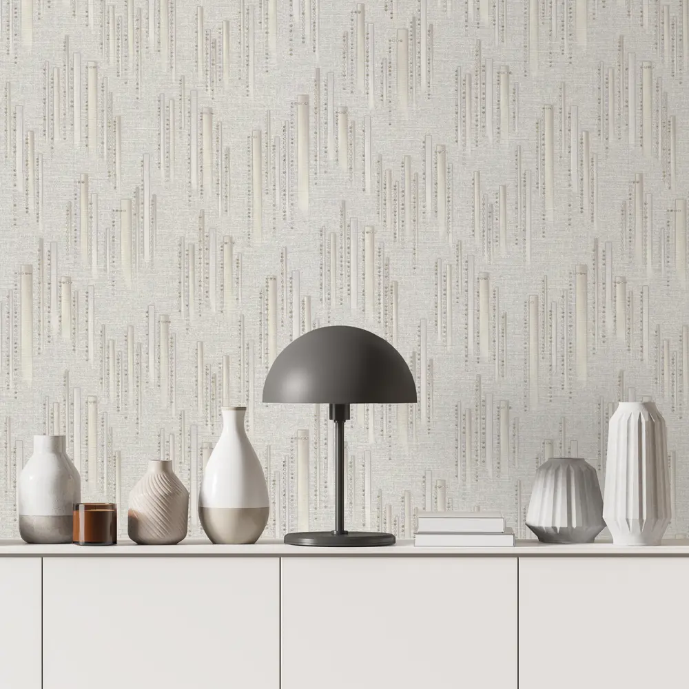 Обои флизелиновые Euro Decor Level серые 1.06 м ED7197-11Э 86549300 STLM-2189604 - Вид №2