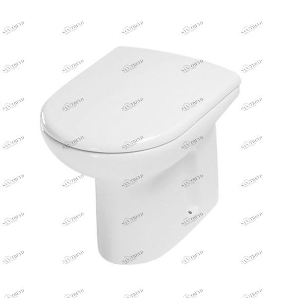 0250 Приставной унитаз напольный Белый Olympia Ceramica RUBINO Италия