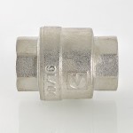 VT.161.N.05 Обратный клапан никелированный Valtec 3/4"  - Вид №8