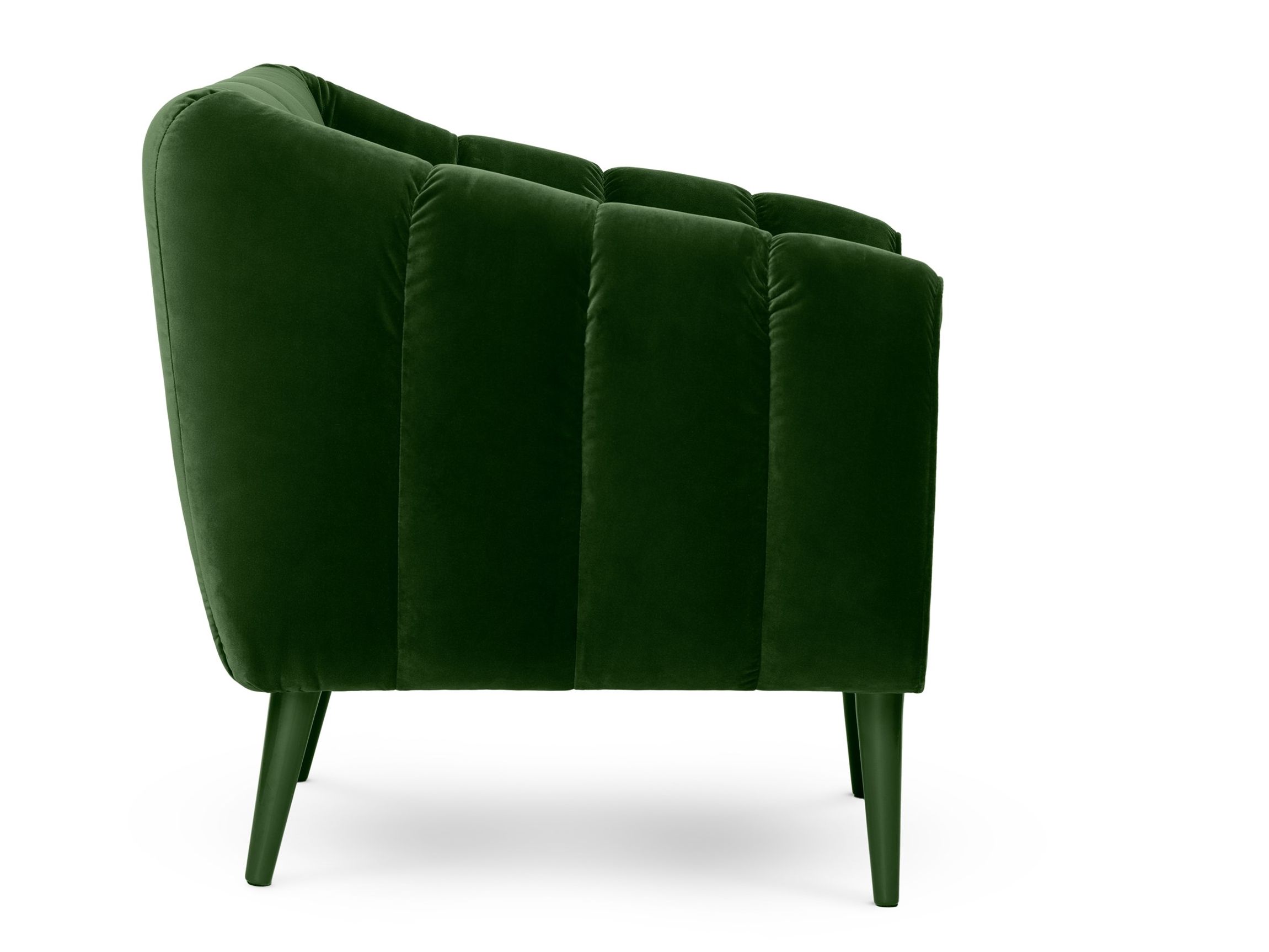 Бархатное кресло с подлокотниками Munna HOUSTON ARCH-00016133 - Вид №1