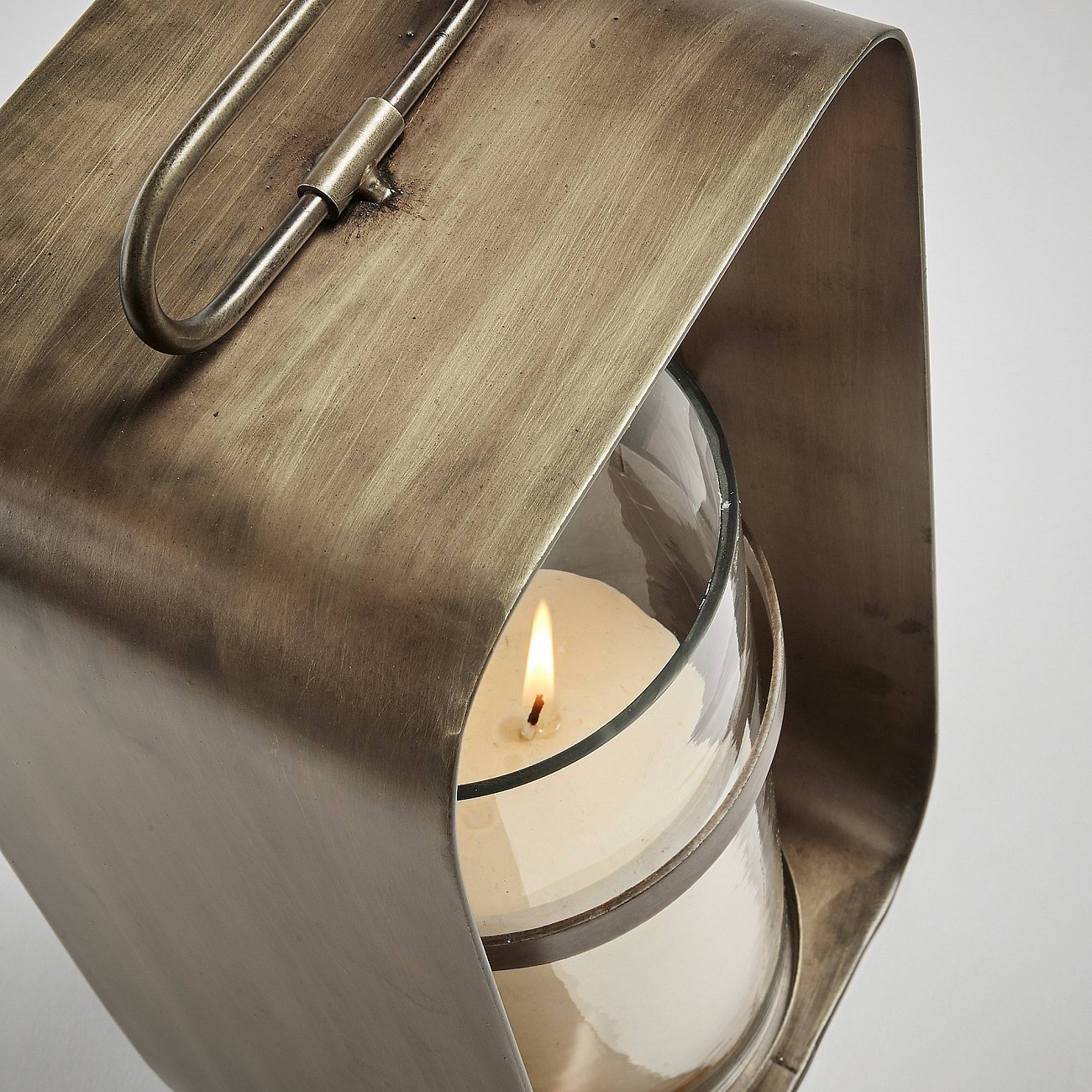 Подсвечник оловянный на 1 свечу серебро Slamp от La Forma LA FORMA  342959 Серебро  - Вид №1