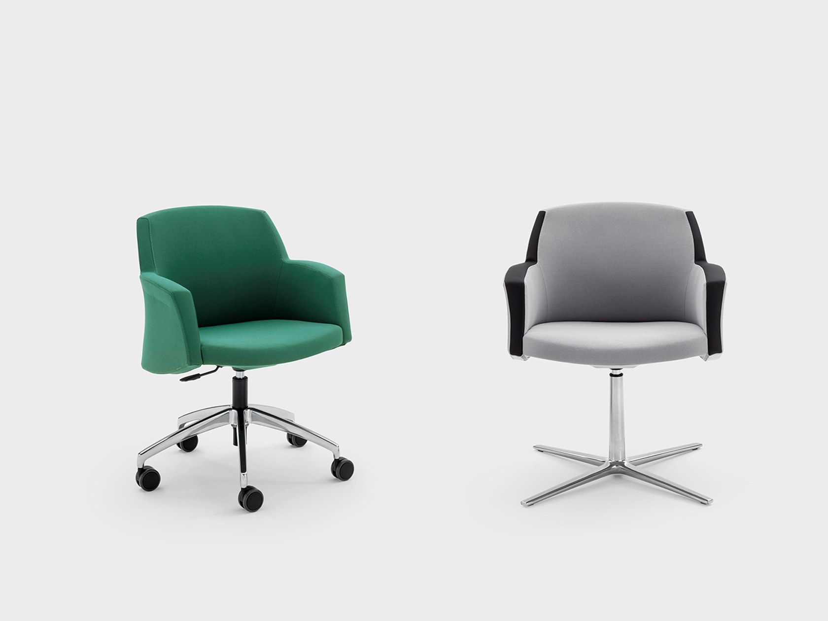 4 спицы подлокотник ткань операционный офис стул Viganò Miss Grace ARCH-00090980 - Вид №1