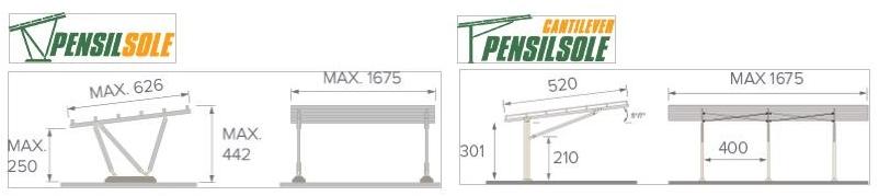 Giulio Barbieri Укрытие с фотоэлектрическими панелями для парковочного места sun-id-1415564 - Вид №10