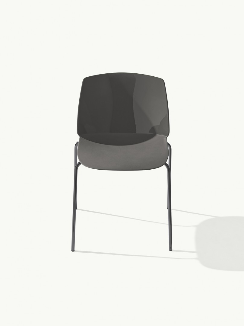 Classy 1090 Стул со стальным каркасом, 4 ножки. Полипропиленовая оболочка. Et al. Classy - Вид №6