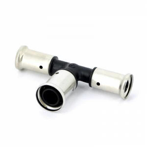 Тройник пресс PVDF HENCO 16х20х16