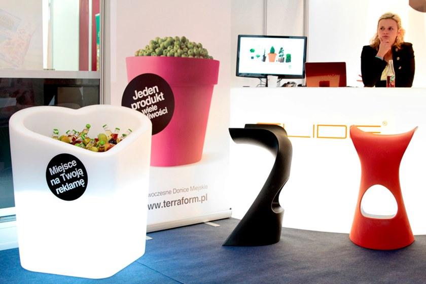 SLIDE Высокий садовый горшок из полиэтилена sun-id-1461748 - Вид №5