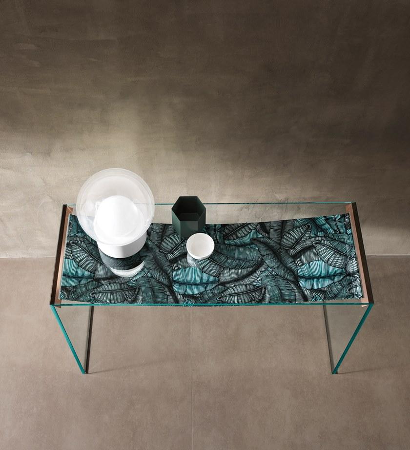 Tonelli Design Прямоугольная стеклянная консоль Amaca sun-id-1402180 - Вид №1