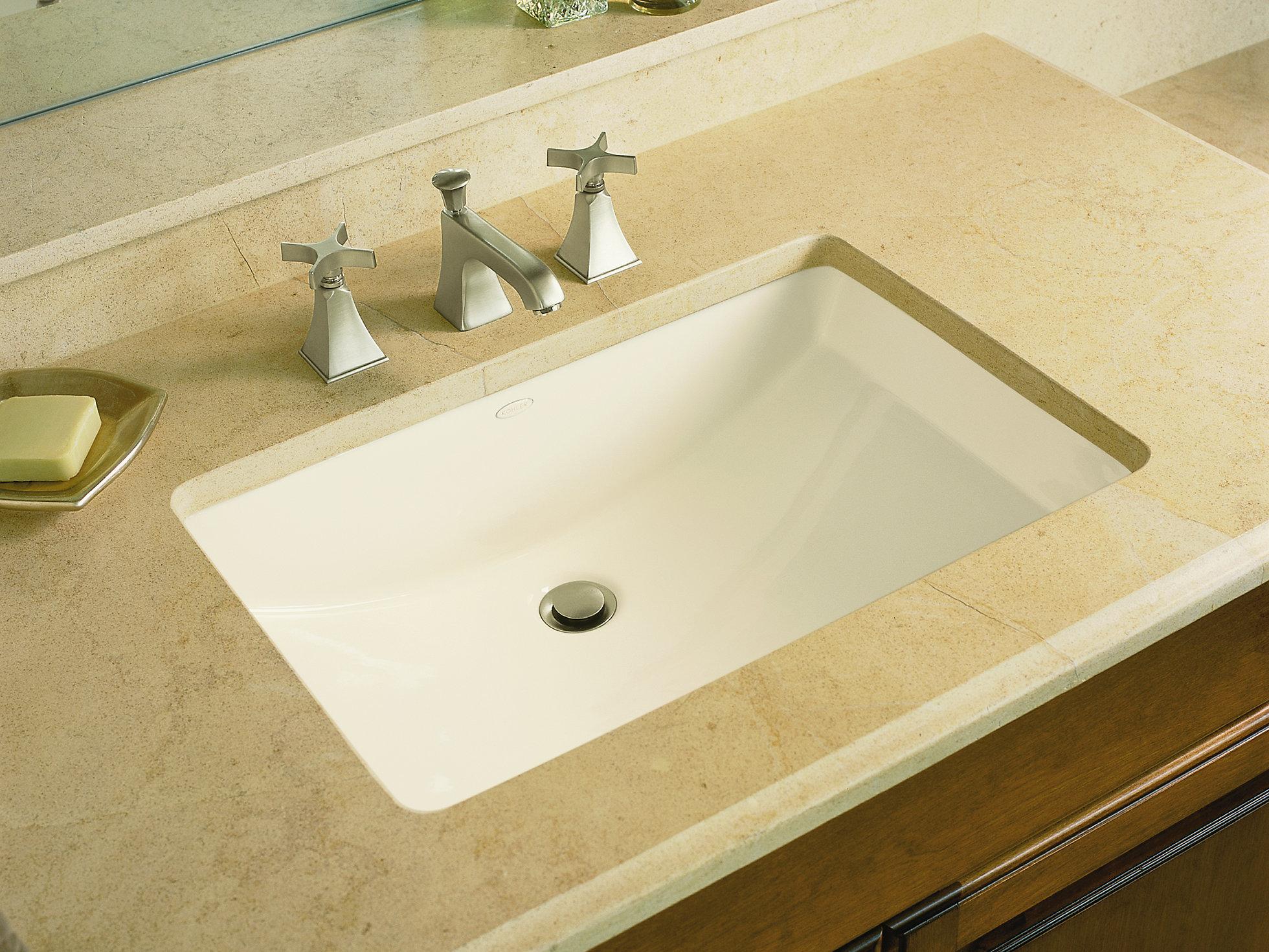 K-2214-G-NY Накладная раковина под столешницу  прямоугольная Kohler  - Вид №2