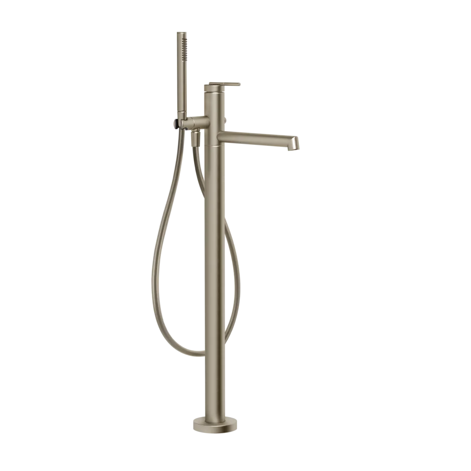 Смеситель для ванны 63528 149 Gessi Ingranaggio МАТОВЫЙ НИКЕЛЬ FINOX 63528149