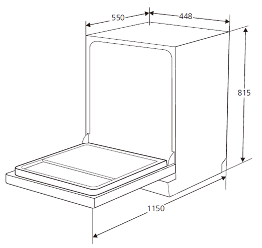 9017559 Встраиваемая посудомоечная машина Kuppersberg GSM 4574 STDN-0036044 - Вид №19