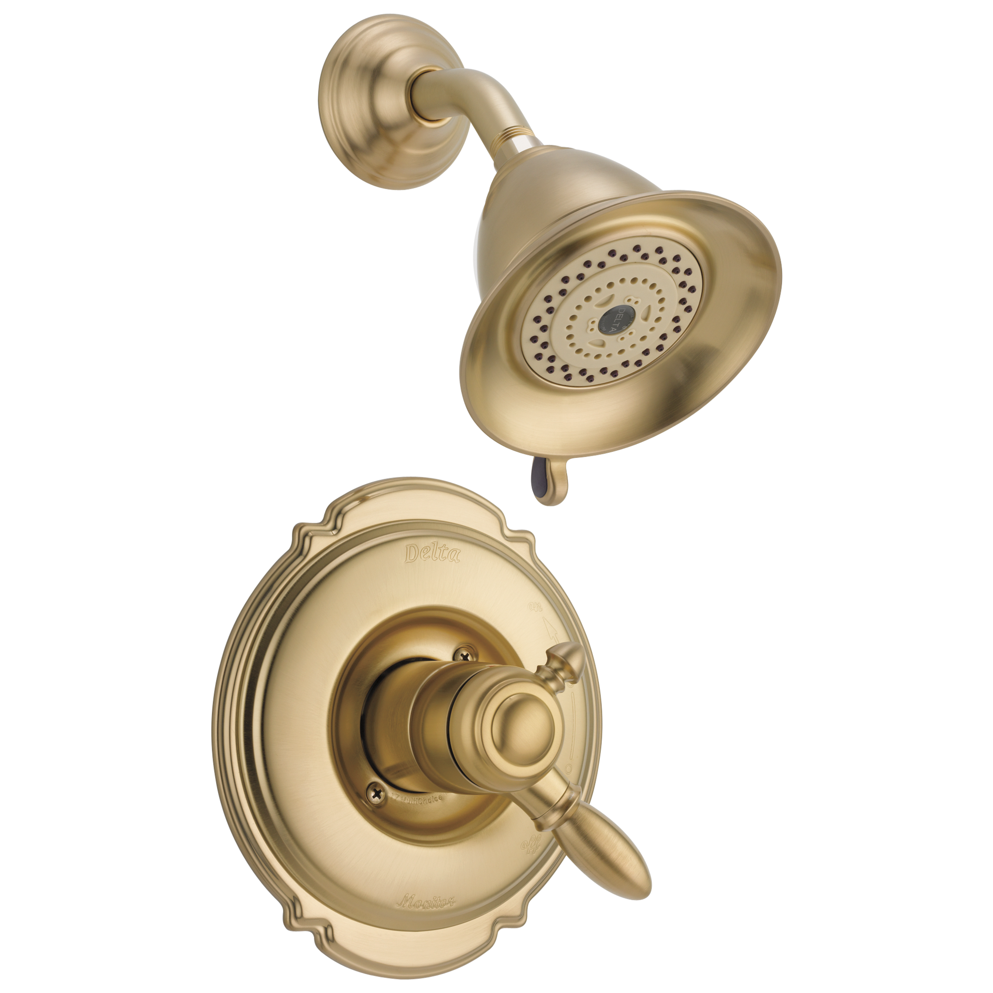 T17255-CZ Облицовка для душа Monitor® серии 17 Delta Faucet Victorian Шампанское бронза