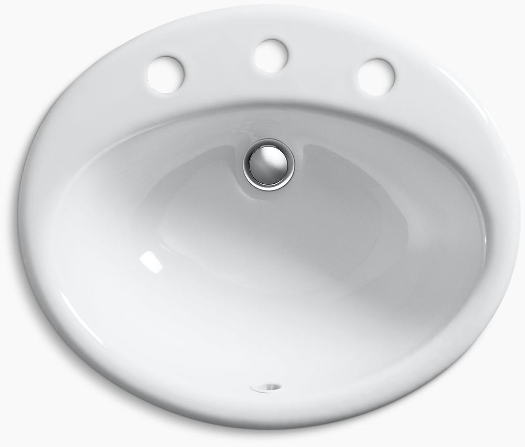 KOHLER Farmington Встраиваемая раковина с 8 K-2905-8-FT  - Вид №3