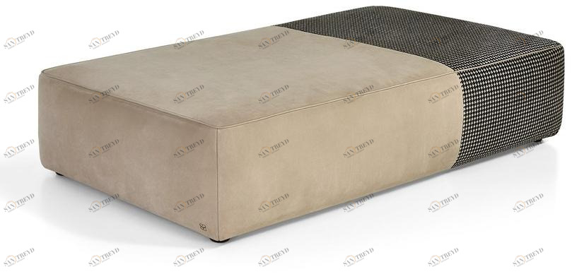 Sicis Прямоугольный пуф из ткани sun-id-1473410