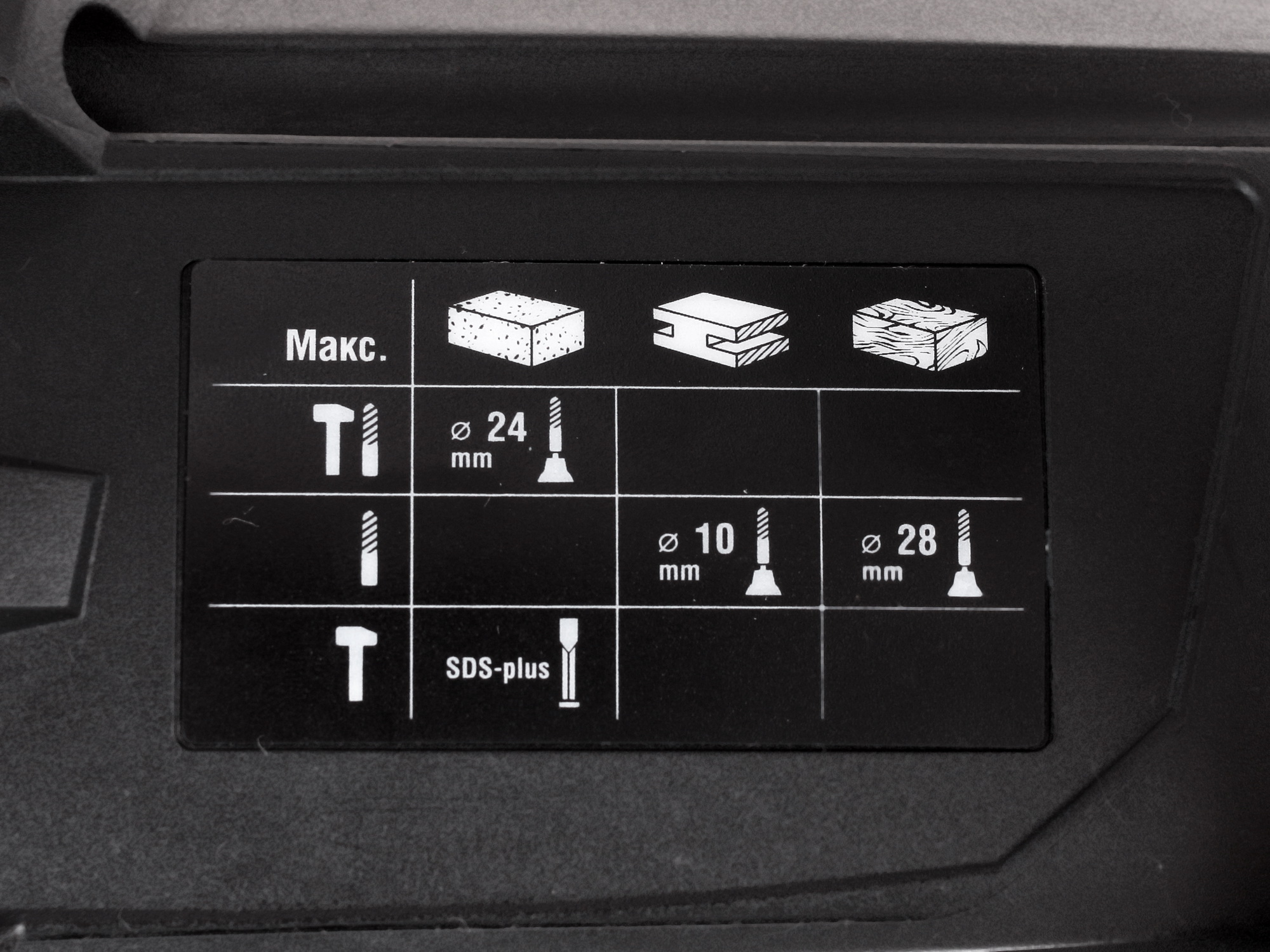 Перфоратор Зубр ЗП-24-750 К 1063329 STDN-0025691 - Вид №2