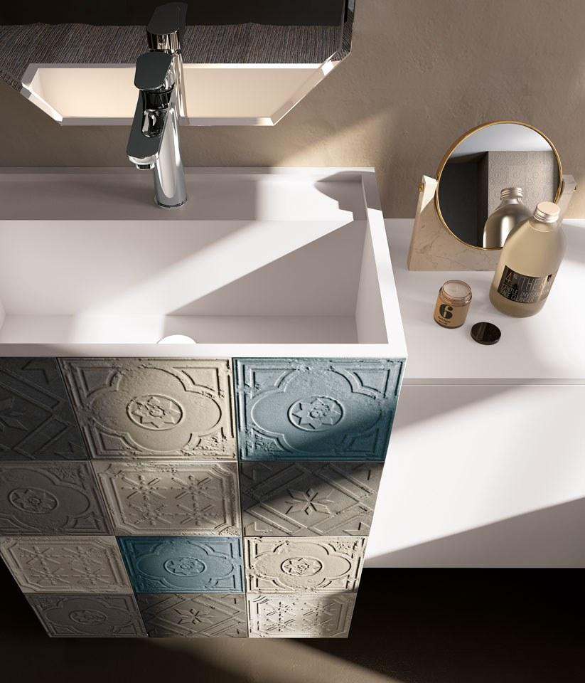 Archeda Тумба под умывальник из дерева с зеркалом Decò Deco sun-id-1516535 - Вид №3