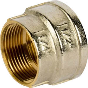 Муфта переходная 1 1/2"x1 1/4" ВР мм никелированная латунь 127-2418 81962413 STLM-2126662