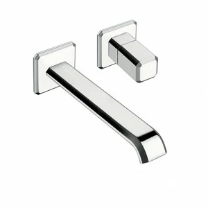 CRIIT259 Смеситель для раковины LARGE, настенный, внешние части для CRICS200 (правая сторона) - CRICS201 (левая сторона) со сливом Up & Down 1 "1/4 Cristina Rubinetterie