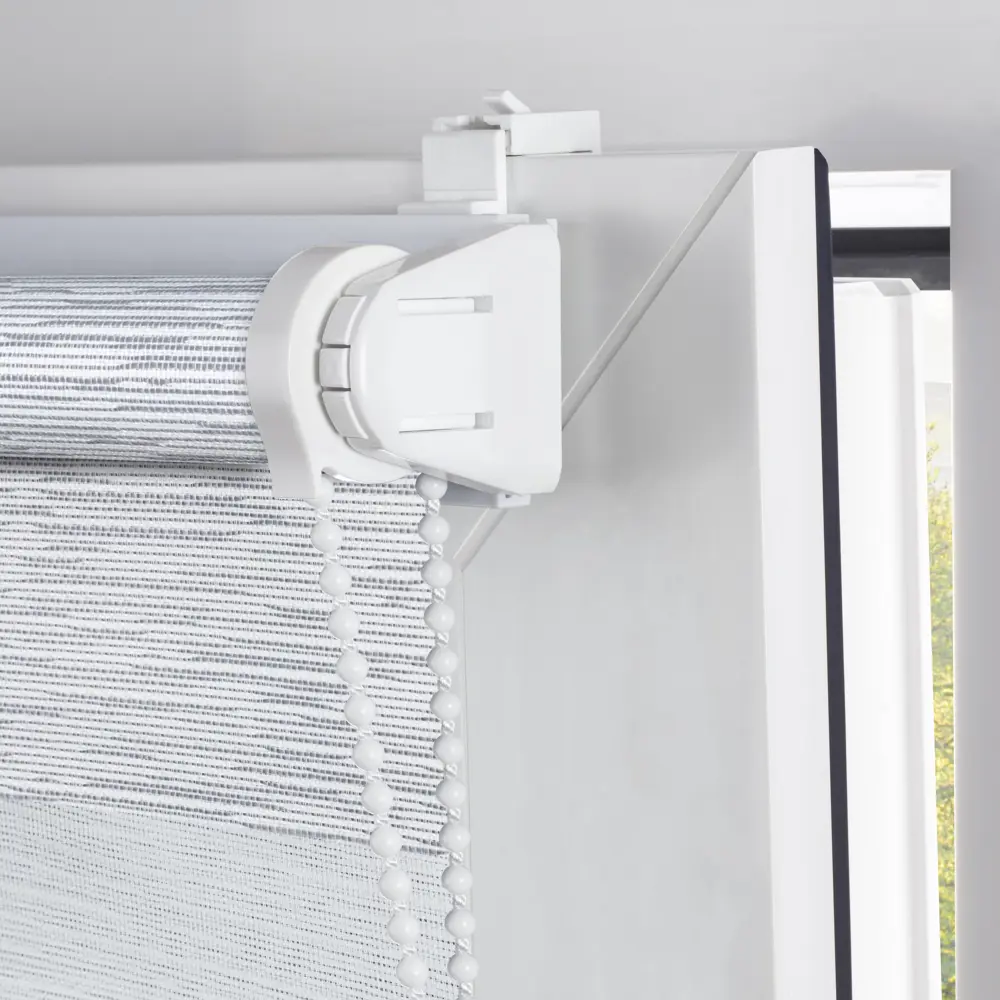 MIAMOZA Рулонная штора день-ночь Москва 80x160 см серая 89411439 STLM-1580131 - Вид №3