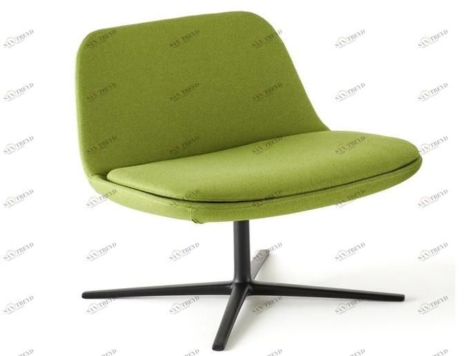 ESTEL GROUP Кресло с обивкой из ткани с 4 спицами Shell sun-id-1346304