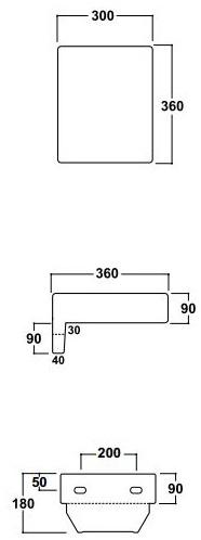 Olympia Ceramica Керамическая столешница для ванной Tutto evo Tut0303101 - Вид №4