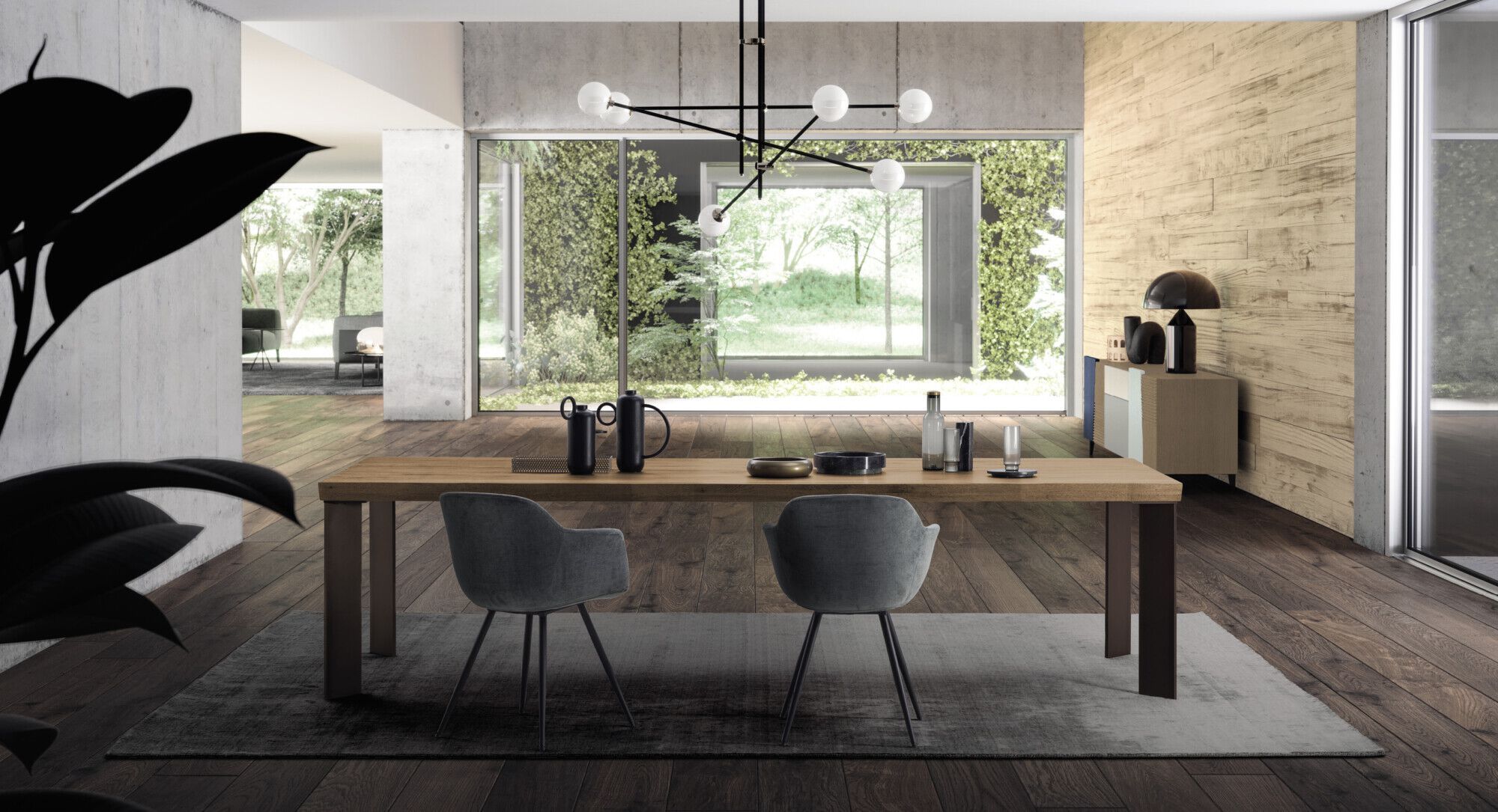 Прямоугольная столешница из дуба Devina Nais ARCH-00121785 - Вид №1