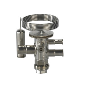 Danfoss TUA/TUAE — Клапаны терморегулирующие со сменными клапанными узлами TUAE Корпус клапана с элементом термоста 068U1714  - Вид №11