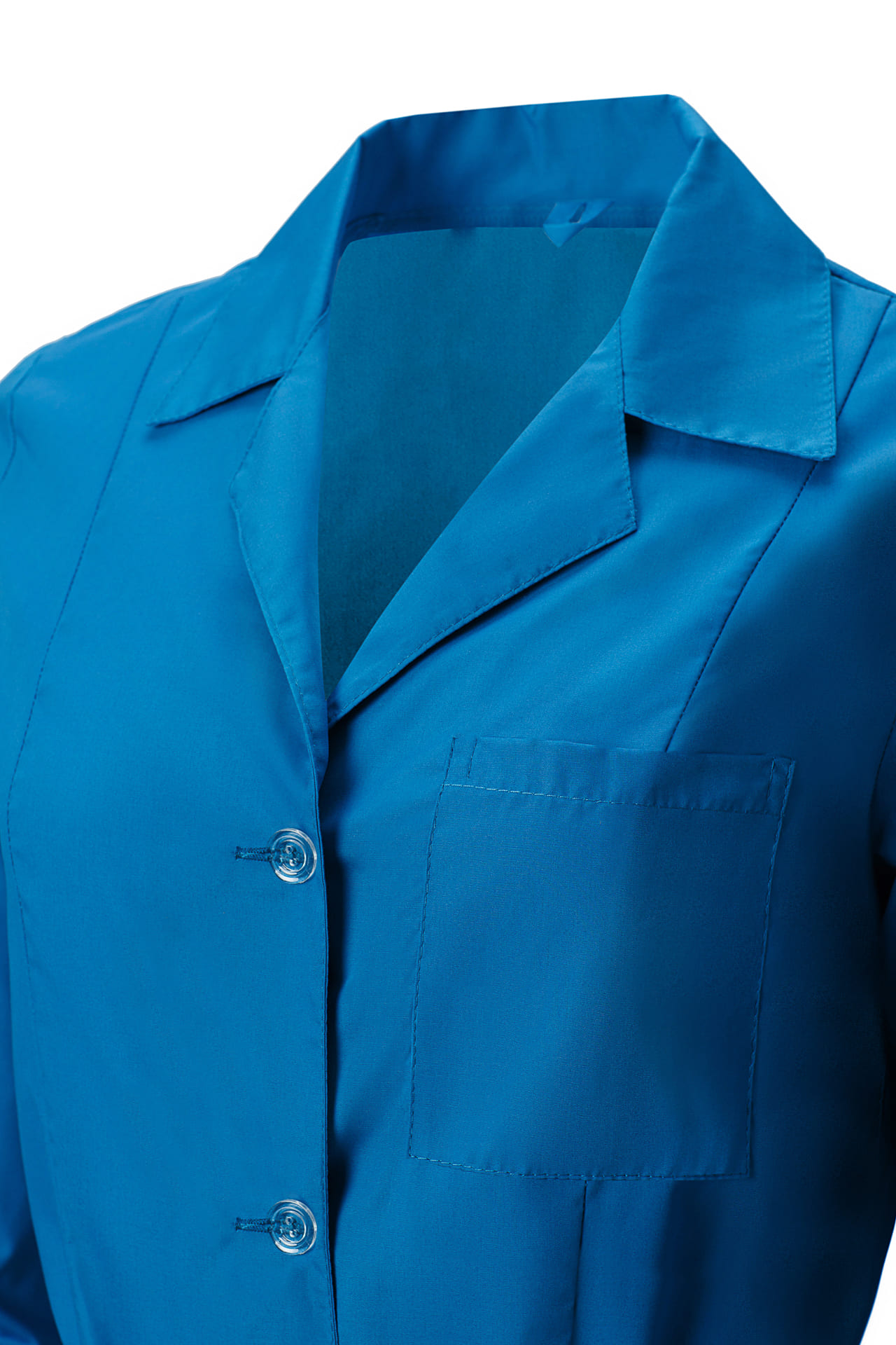 63261 Халат "Золушка" бирюза  Одежда для обслуживающего персонала  размер 48/158-164 Спецодежда  - Вид №2