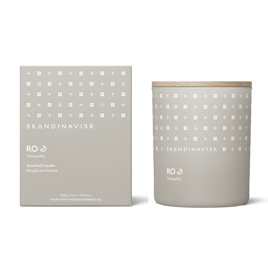 SK20107 Свеча ароматическая ro с крышкой, 200 г (новая) S K A N D I N A V I S K 
