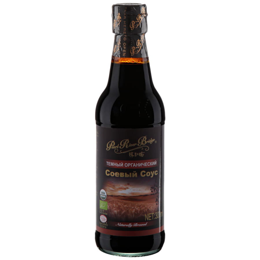Соевый соус Тёмный ORGANIC PEARL RIVER BRIDGE 300 мл Santreyd 11074