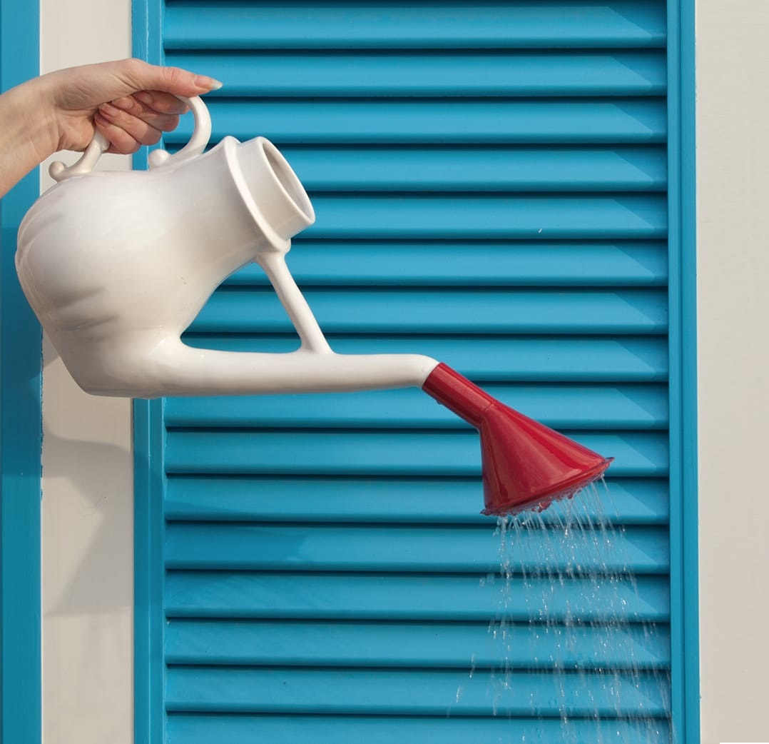 Лейка декоративная белая Swan от Seletti SELETTI ДИЗАЙНЕРСКИЕ 247637 Белый  - Вид №5