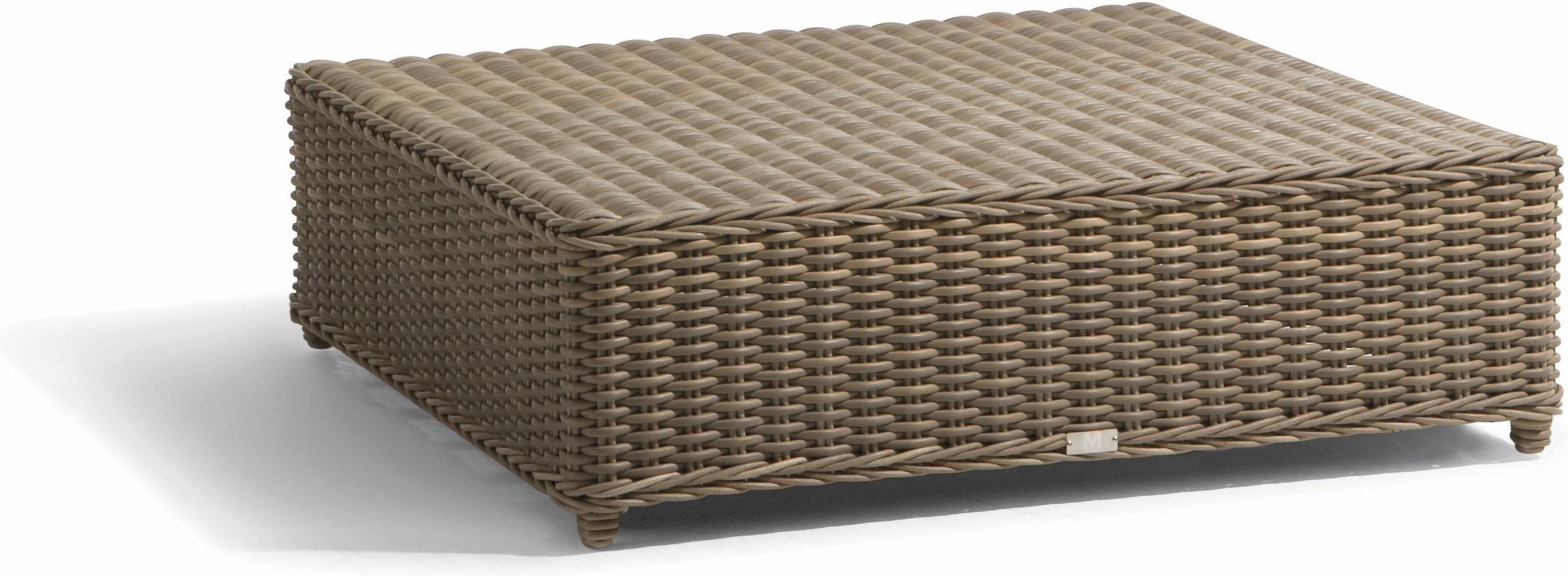 MNST163 Приставные столики старый серый 8мм 101см x 96см Manutti San Diego