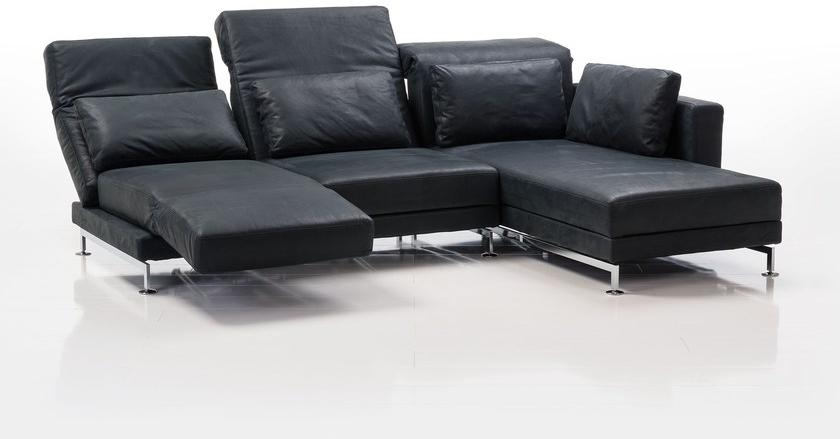 brühl Кожаный диван с шезлонгом Moule sun-id-1389257 - Вид №2