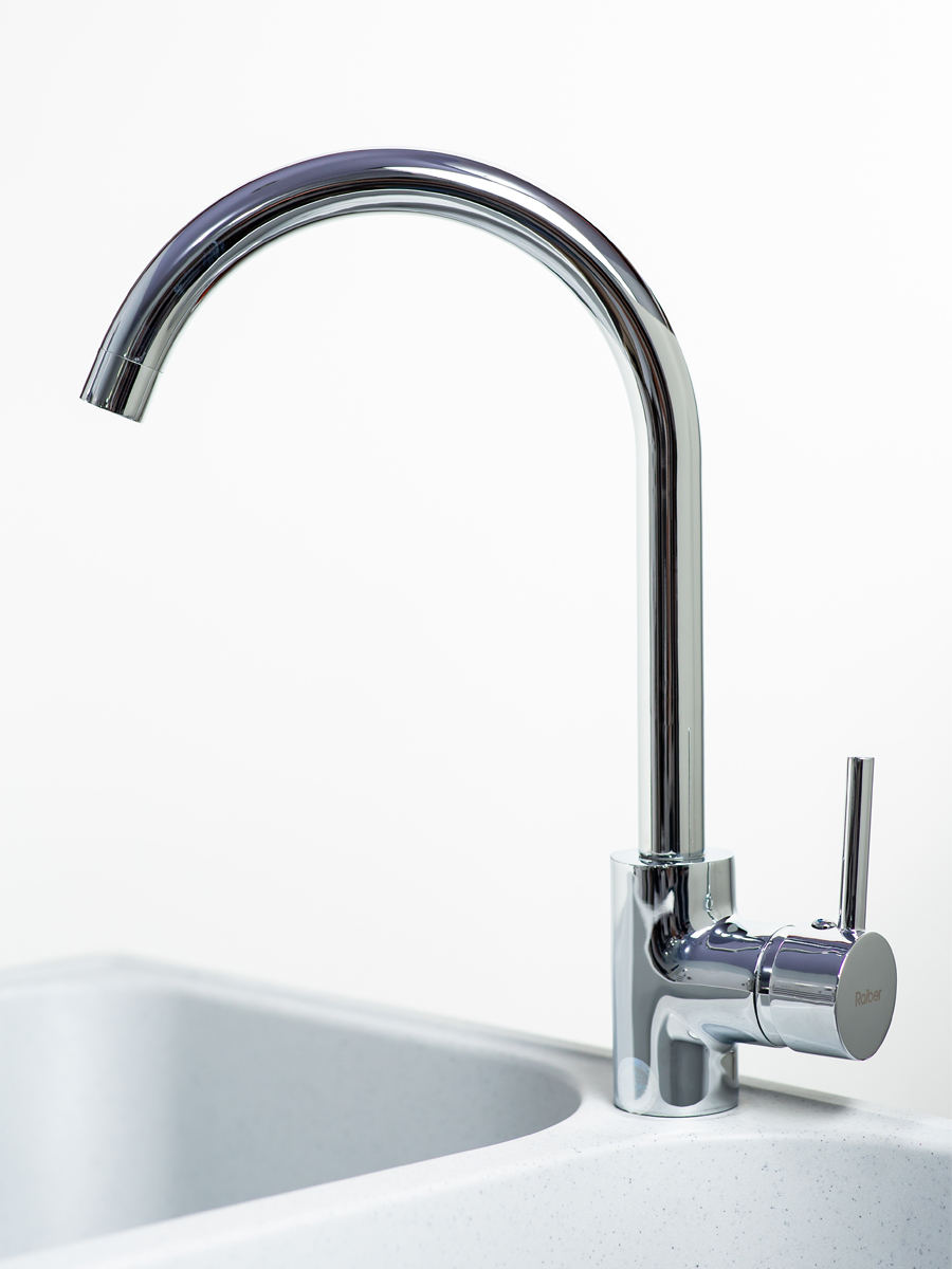 R6501 Смеситель для кухни однорычажный, боковой Raiber Focus - Вид №6