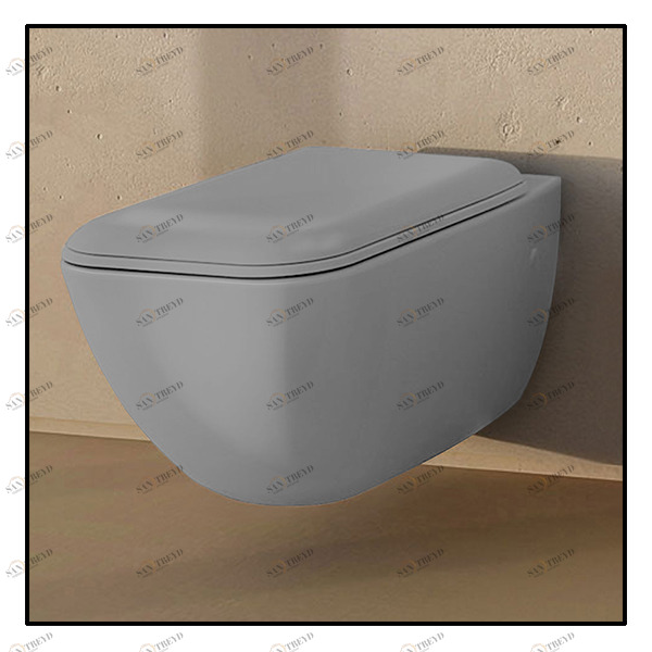 SHCOVSPM Подвесной унитаз настенный Серый Ceramica Cielo SHUI Comfort Италия